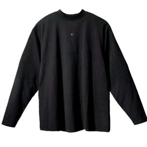 Yeezy Gap 10‎ Heavy Jersey Black Long Sleeve Shirt Men's